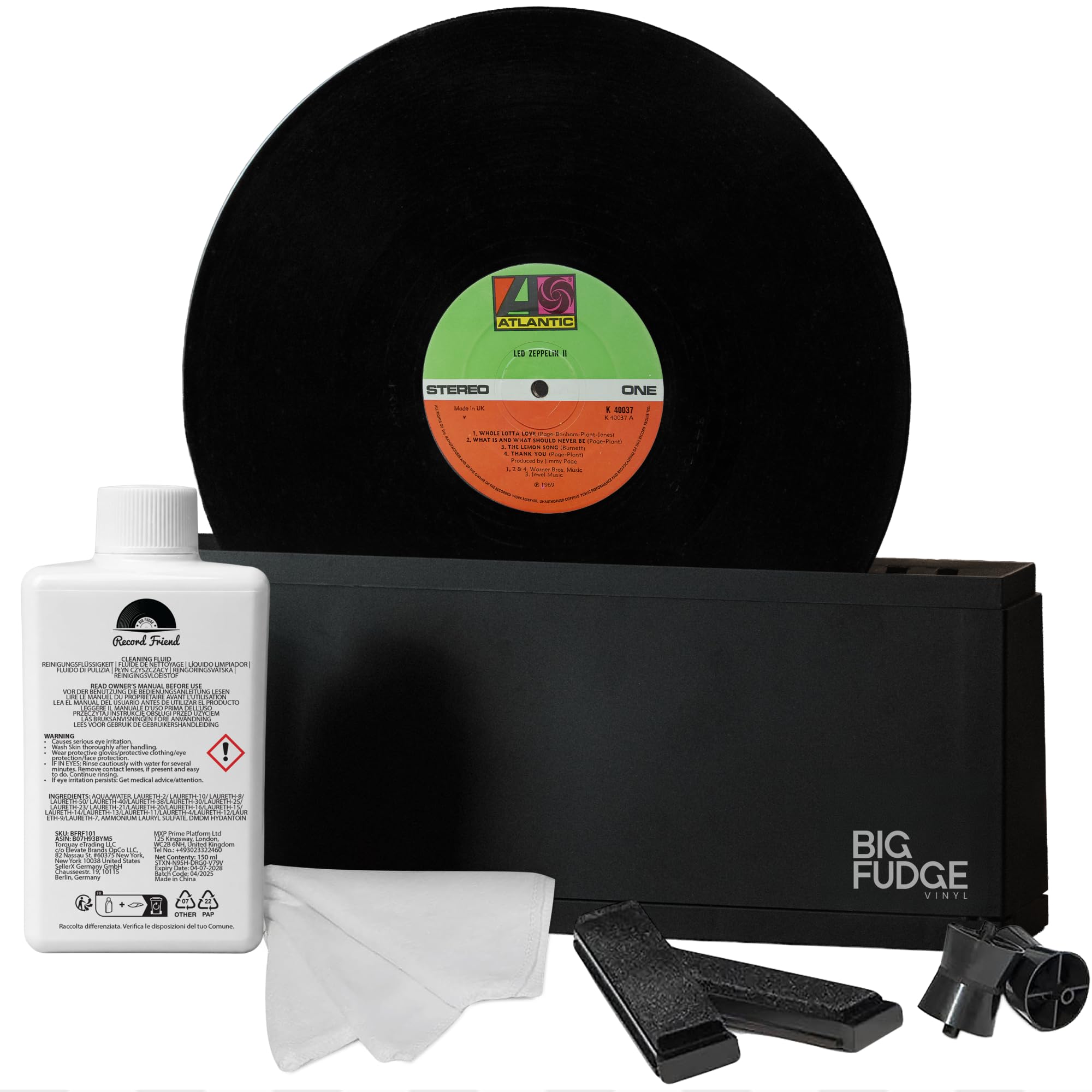 Amazon.co.jp: Big Fudge レコードフレンド レコードクリーニング